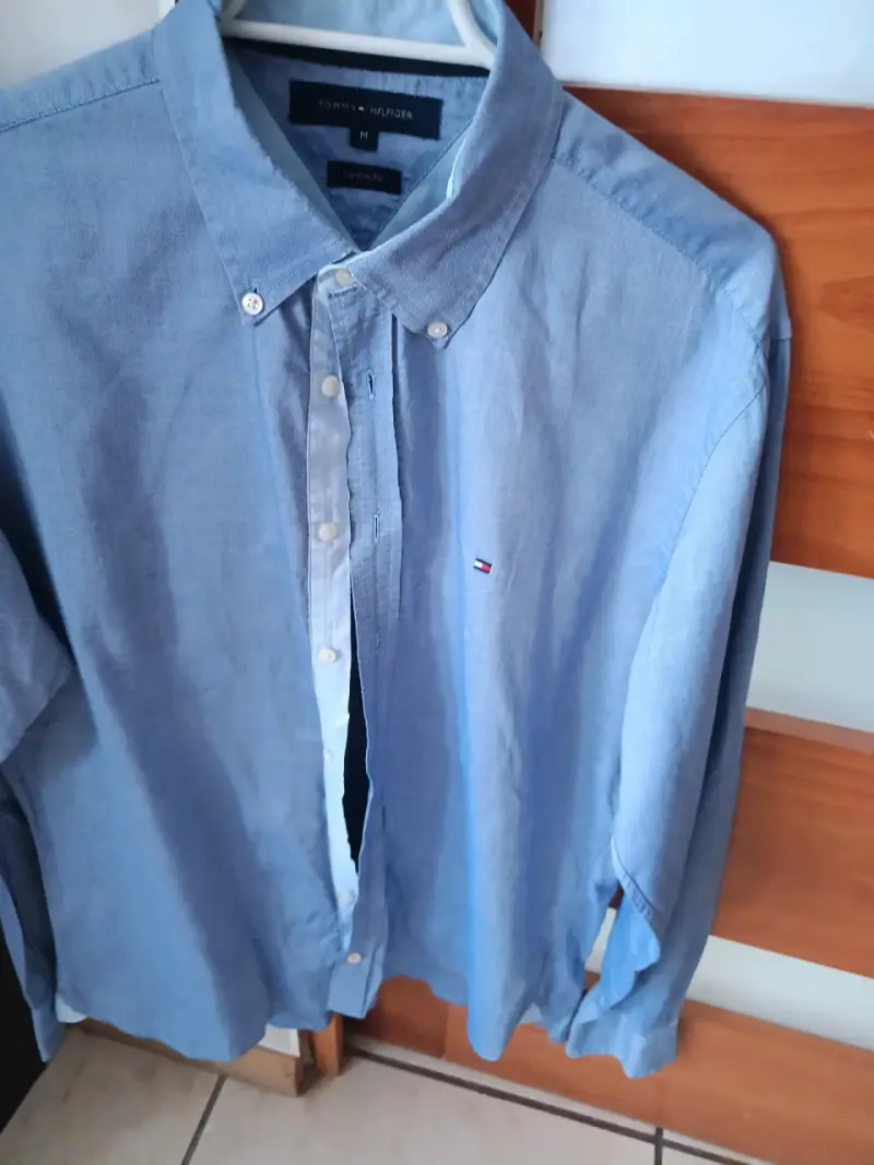Camisa azul Tommy Hilfiger para hombre - 2