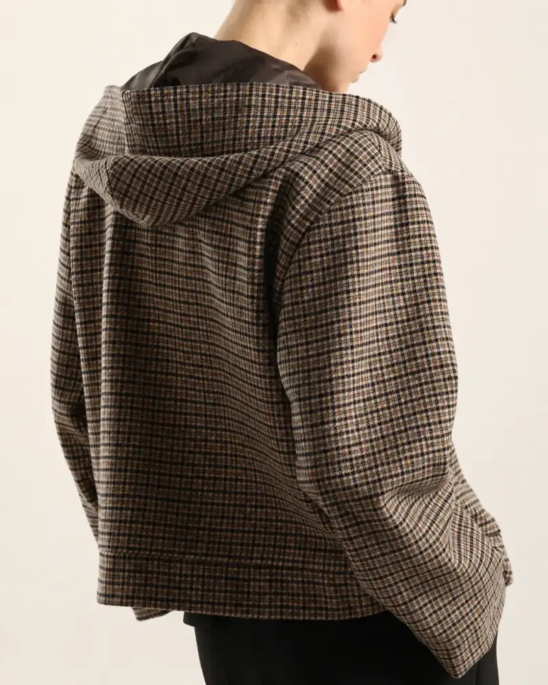 CHAQUETA FANTASÍA CAPUCHA, BEIGE Liolá - 3