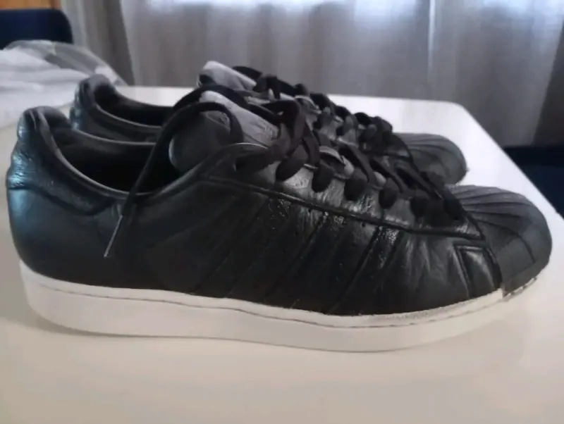 Zapatillas Adidas original deportivas negras de cu - 1