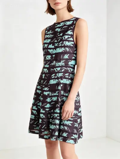 Vestido sin mangas estampado floral Coast - miniatura 1