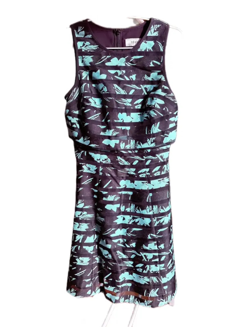 Vestido sin mangas estampado floral Coast - 3