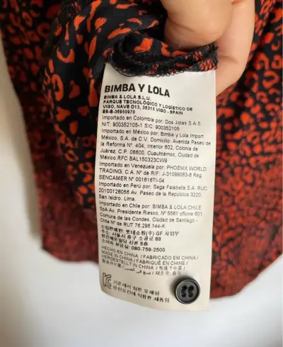 Blusa estampada animal print Bimba y Lola - miniatura 6