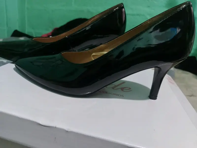 Zapatos de Tacón Negro Elegantes para Mujer - 3