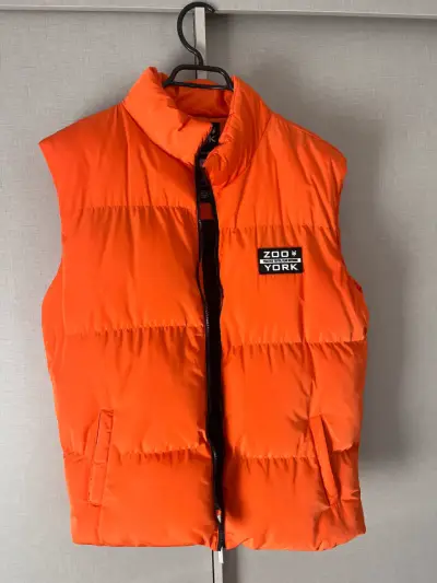 Chaqueta sin mangas naranja Zoo York para hombre - miniatura 1