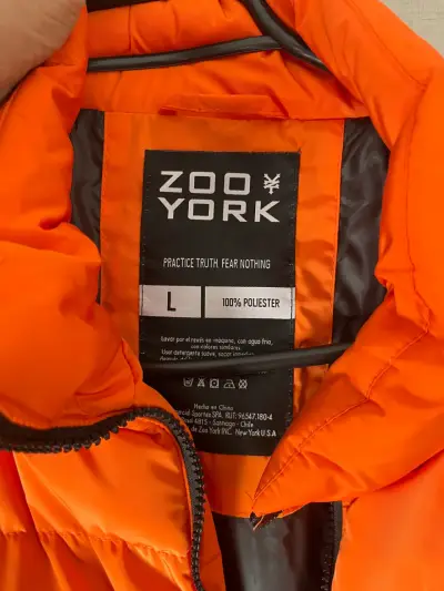 Chaqueta sin mangas naranja Zoo York para hombre - miniatura 3