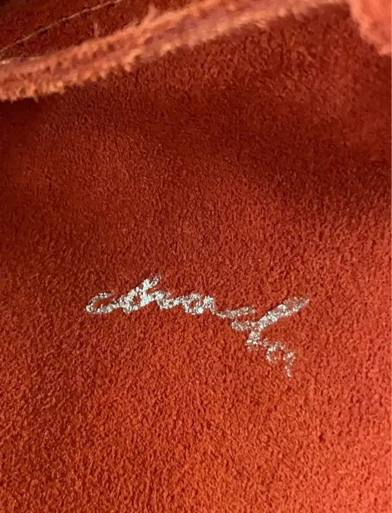 Bolso de gamuza naranja chacha bags - 6