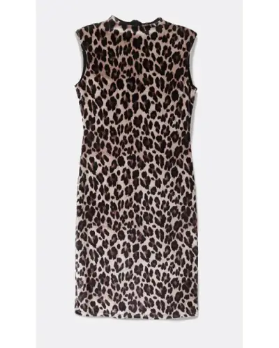 Vestido animal print sin mangas elegante Liolá - miniatura 6