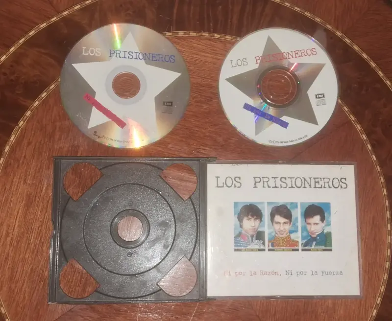 CD Doble Los Prisioneros Ni Por La Razón, Ni Por - 4