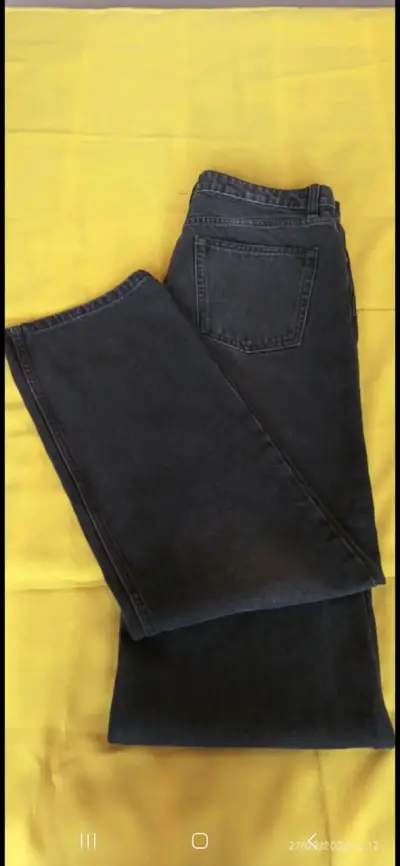 Jeans negros de mezclilla MNG para mujer - miniatura 5
