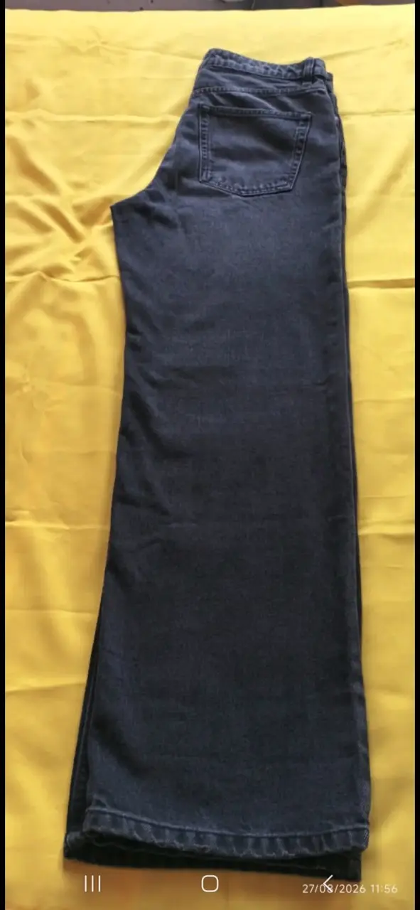 Jeans negros de mezclilla MNG para mujer - 6