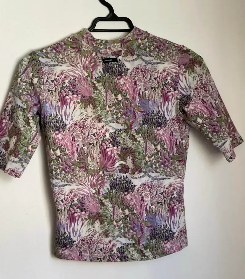 Polera estampada floral Maria Cher - 2
