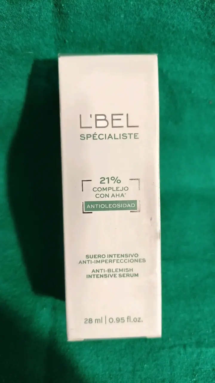 Suero Intensivo Anti-Imperfecciones L'Bel 28 ml