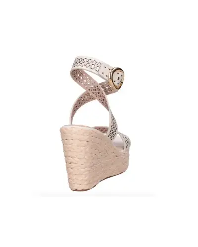 Sandalias de cuña blancas Luz Da Lua - miniatura 3