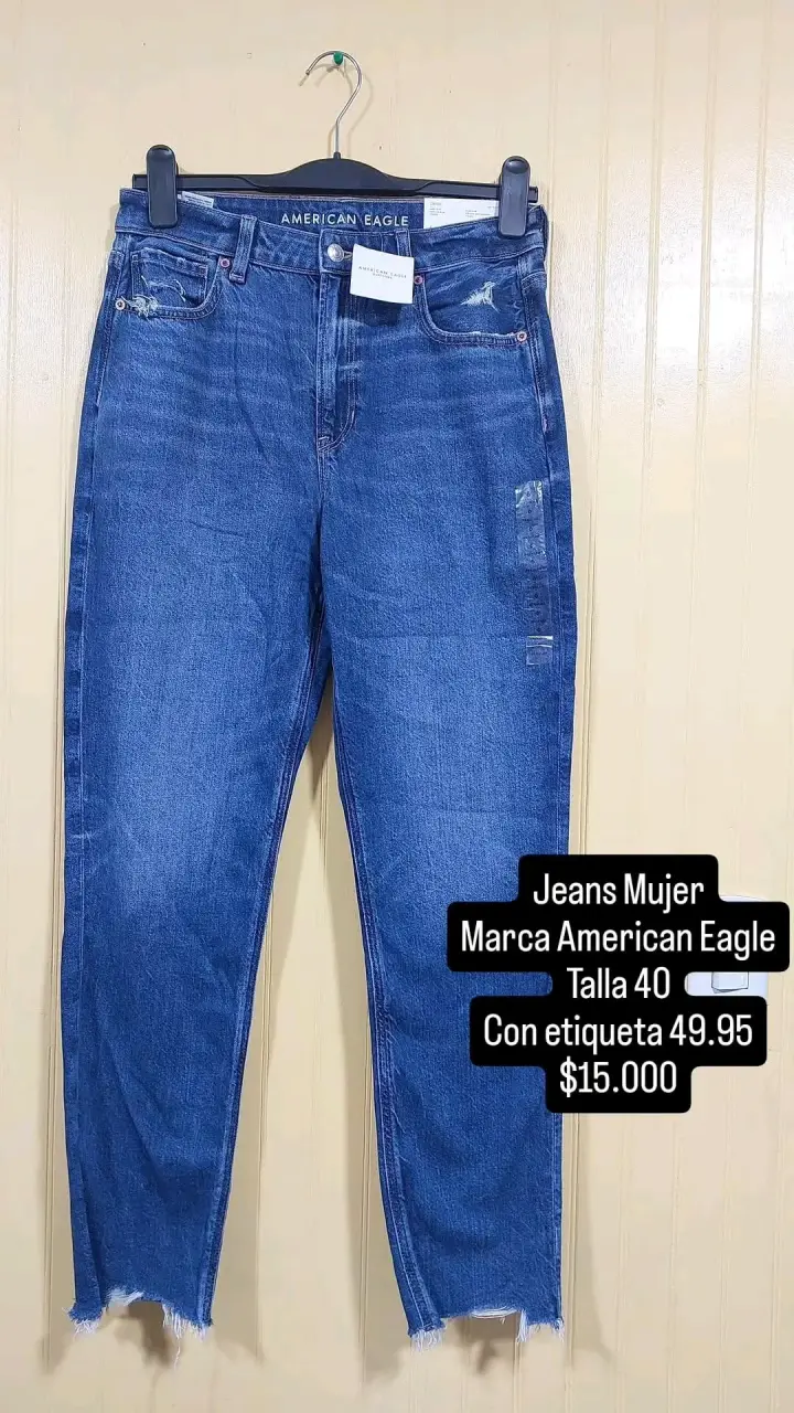 Jeans Mujer American Eagle Talla 40
