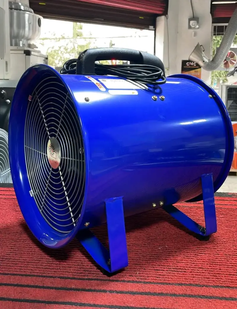 Extractor Tubular Portatil 300MM. 220V Industrial. - 2
