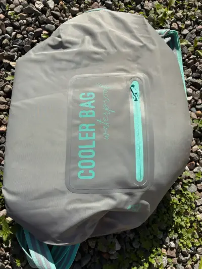 Bolso térmico impermeable 15L gris - miniatura 1