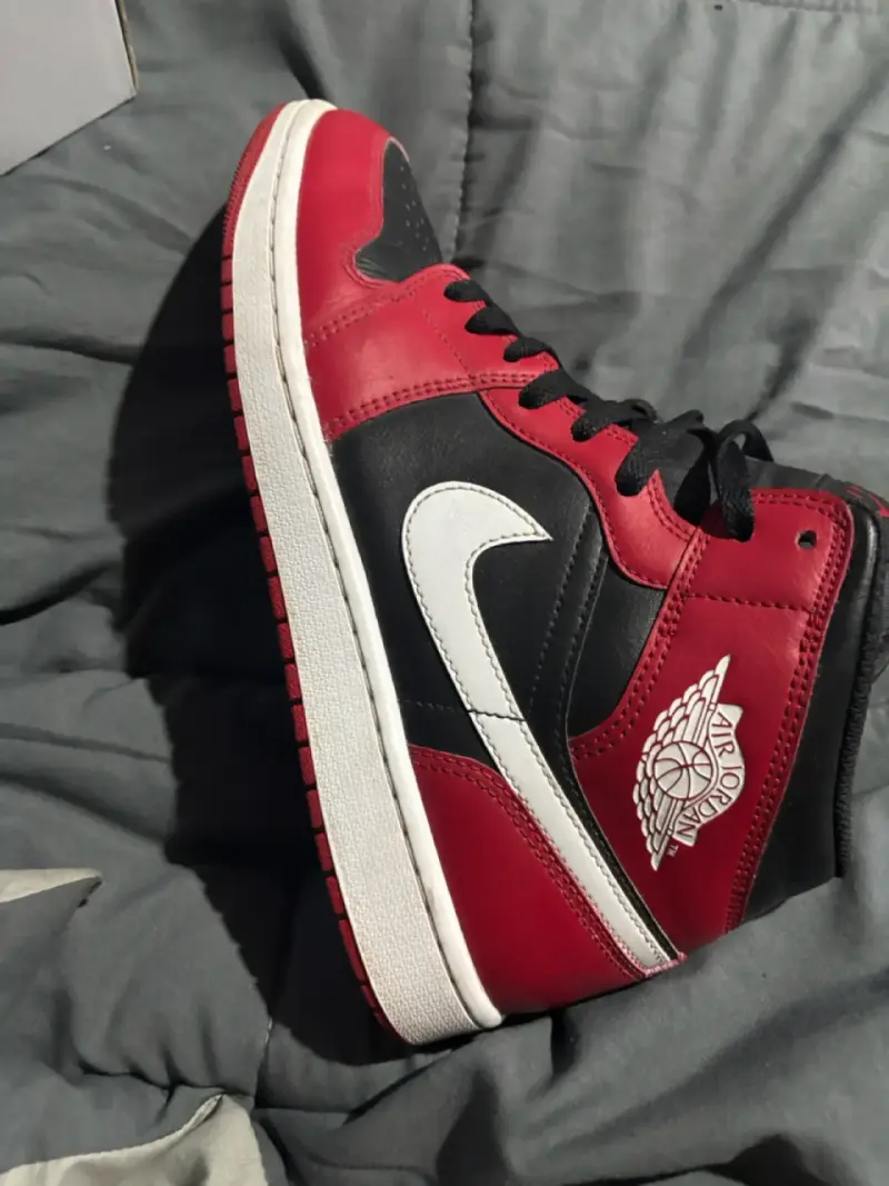 Zapatillas deportivas Air Jordan rojas y negras - 6