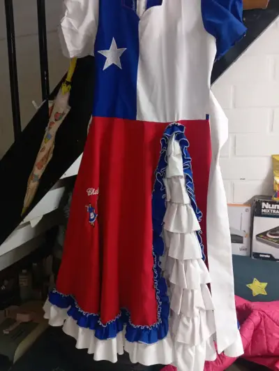 Vestido de Huasa Chilena para Fiestas Patrias - miniatura 1
