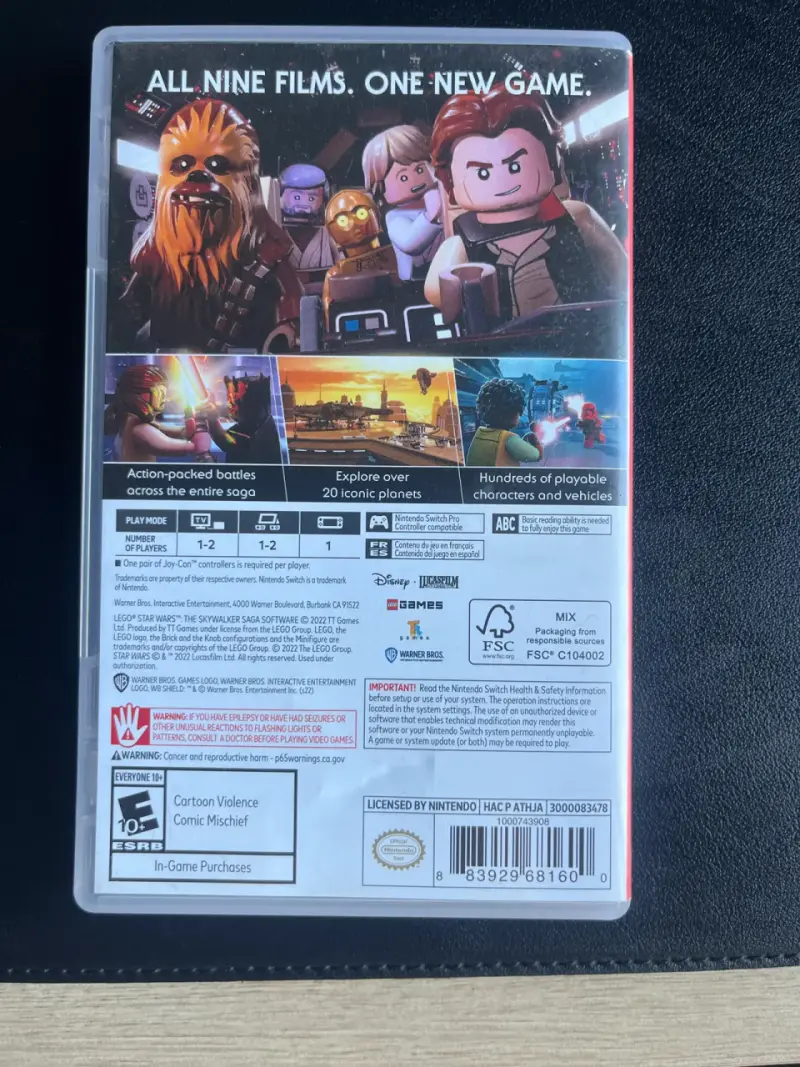 Juego Nintendo Switch LEGO Star Wars:  Skywalker - 2