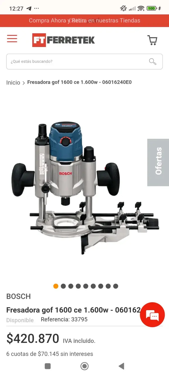 Fresadora Bosch GOF 1600 CE Profesional - 3