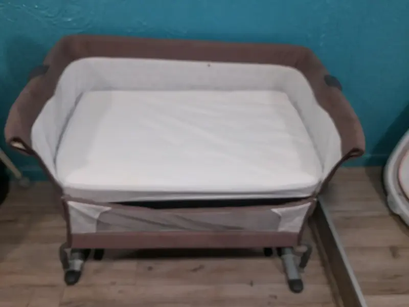 Cuna colecho Baby Way marrón para bebé - 1