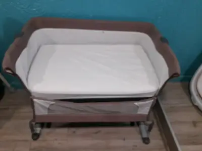 Cuna colecho Baby Way marrón para bebé - miniatura 1