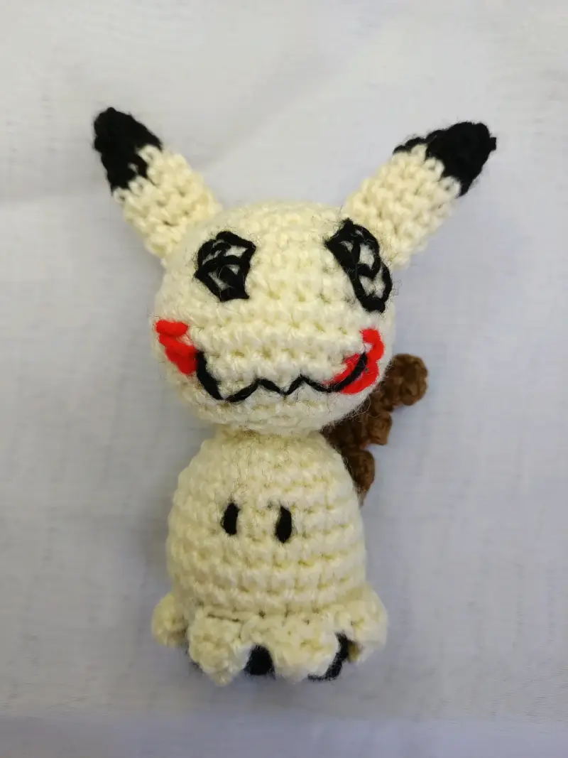 Amigurumi de Mimikyu hecho a mano Pokemon