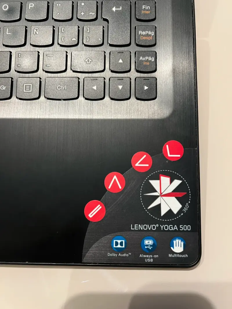 Laptop Lenovo convertible pantalla táctil - 5