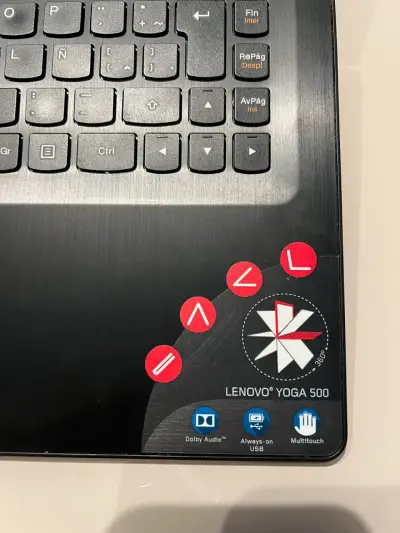 Laptop Lenovo convertible pantalla táctil - miniatura 5