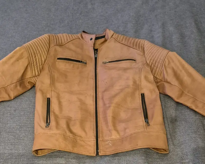 Chaqueta de cuero M motocueros - 1