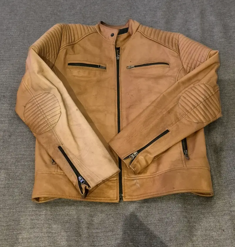 Chaqueta de cuero M motocueros - 2