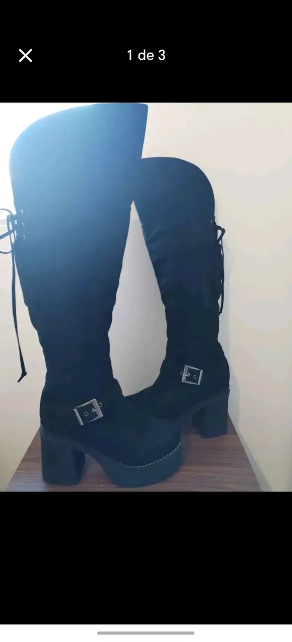 Botas Bucaneras gamuza - 1