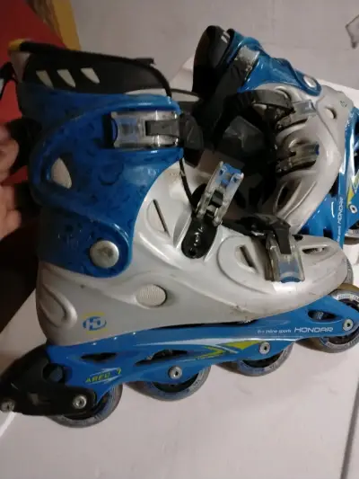 Patines en línea azules para adultos marca Hondar - miniatura 2