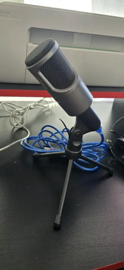 Micrófono de condensador con soporte Audio Pro - miniatura 1