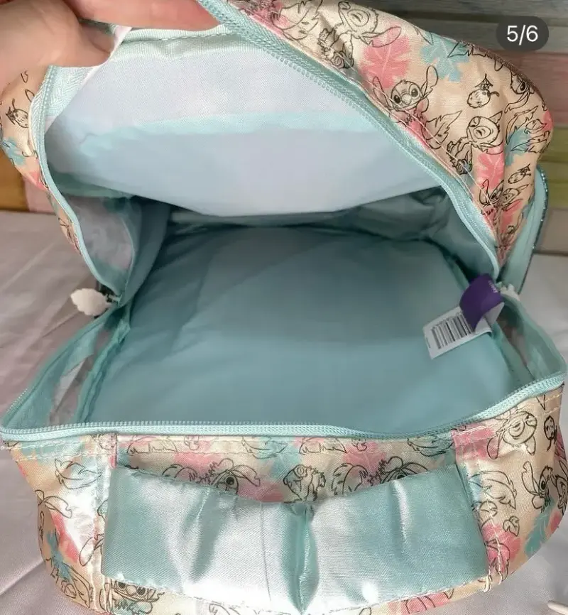 Mochila juvenil con diseño de Stitch - 5