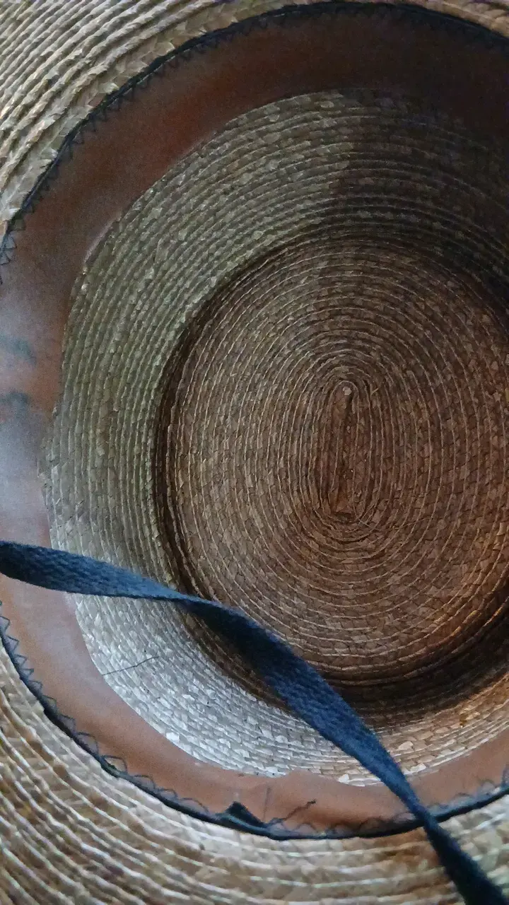 Sombrero de paja con cinta ajustable - 3