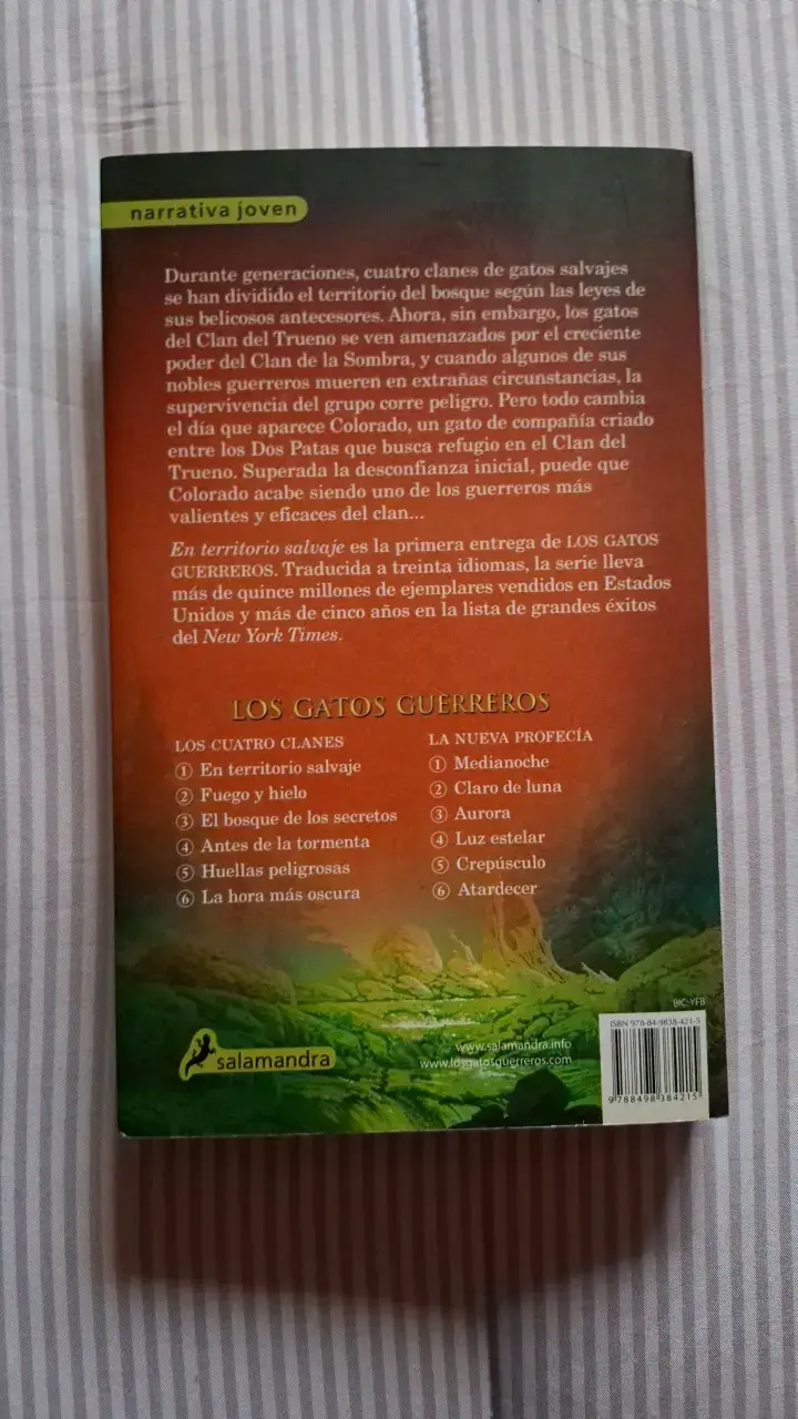 Libro Los Gatos Guerreros En Territorio Salvaje - 2