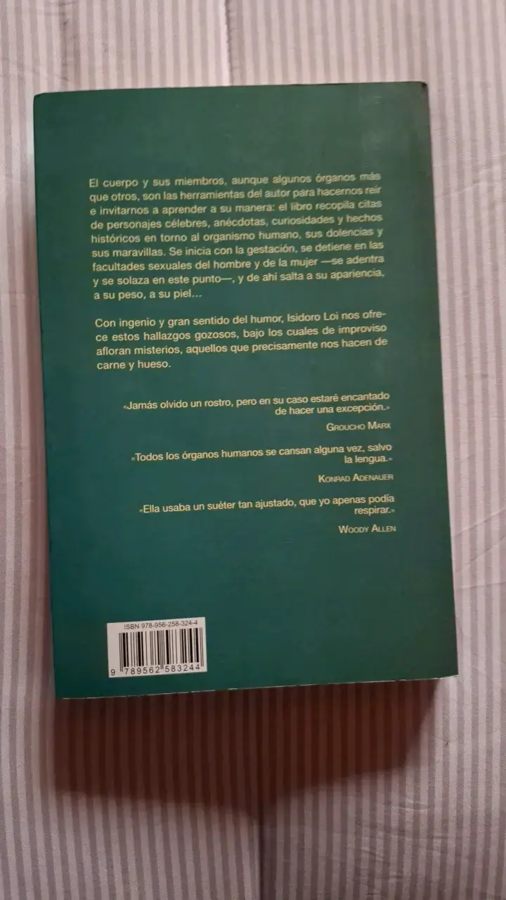Libro 'El Cuerpo y Sus Miembros' de Isidoro Loi - 2