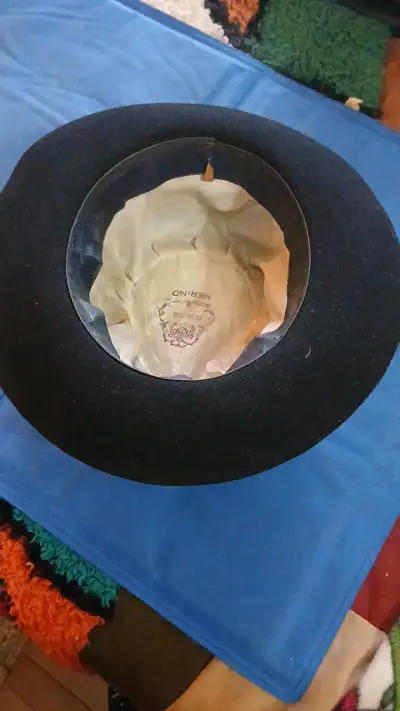 Sombrero Fedora Negro Clásico - miniatura 6