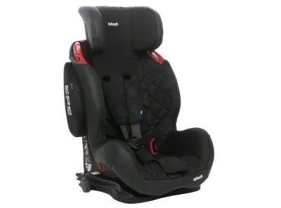 Silla de Auto Infanti Negra con Protección - miniatura 3