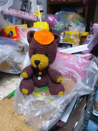 Set de juguetes tejidos a mano para niños - miniatura 4