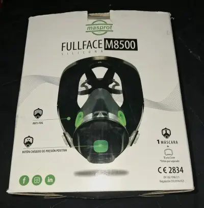 Máscara de Silicona Masprot M8500 Fullface - miniatura 1