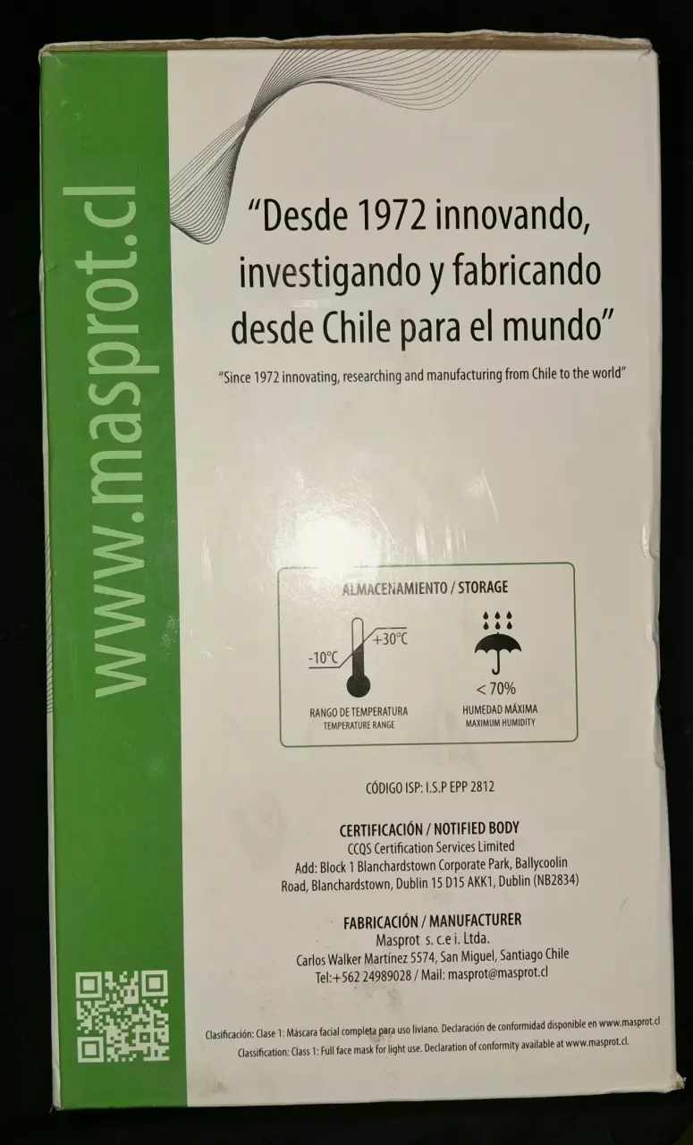 Máscara de Silicona Masprot M8500 Fullface - 2