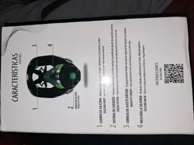 Máscara de Silicona Masprot M8500 Fullface - miniatura 3