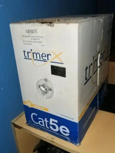 Cable de Red TrimerX Cat5e Unifilar - miniatura 1