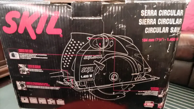 Sierra Circular Skil 1400W 184mm - 5