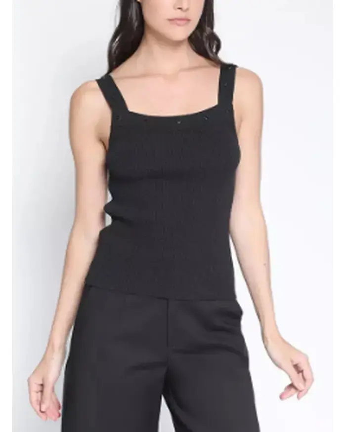 Top tejido strass, marca liola - 3
