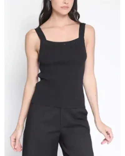 Top tejido strass, marca liola - miniatura 3