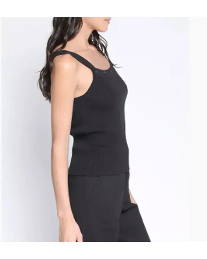 Top tejido strass, marca liola - 4