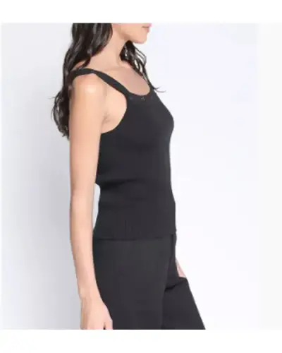 Top tejido strass, marca liola - miniatura 4